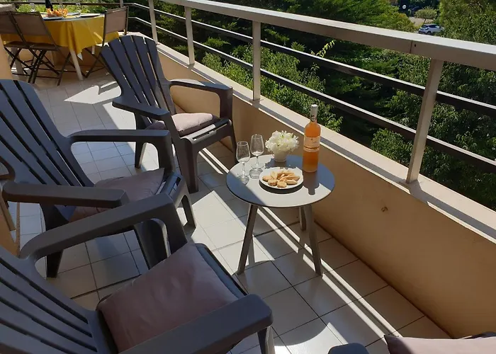 Lejlighed T2, Piscine, Parking, Plages A 200m